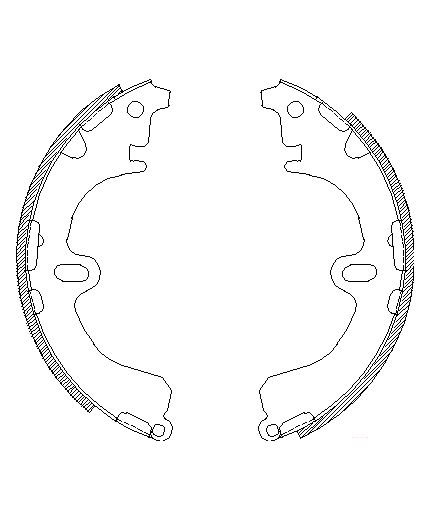REMSA Колодки дисковые