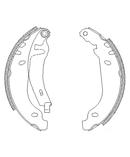 REMSA Колодки дисковые