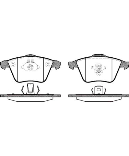 REMSA Колодки дисковые