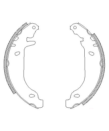 REMSA Колодки дисковые