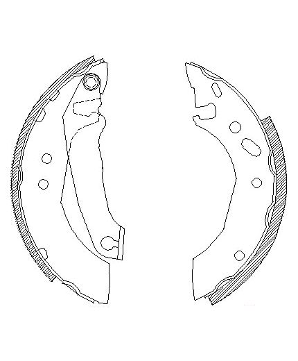 REMSA Колодки дисковые