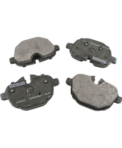 Stellox Колодки дисковые задние, с антискрипными пластинами