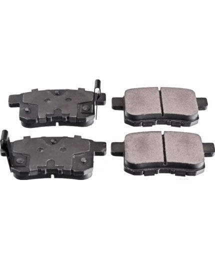 Stellox Колодки дисковые задние, с антискрипными пластинами