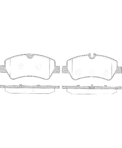 REMSA Колодки дисковые