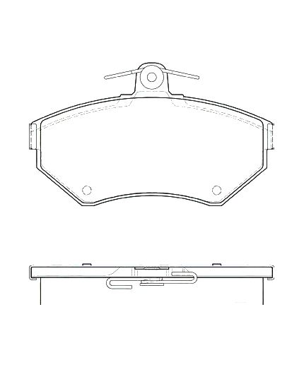 TRW Колодки дисковые передние