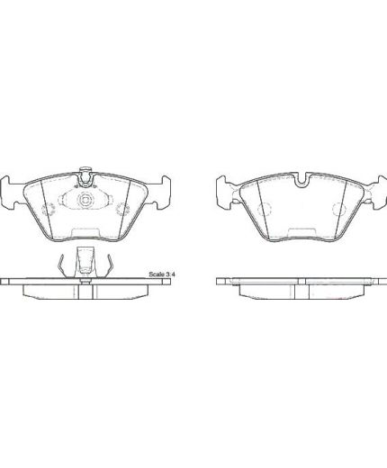 TRW Колодки дисковые передние Фото 3