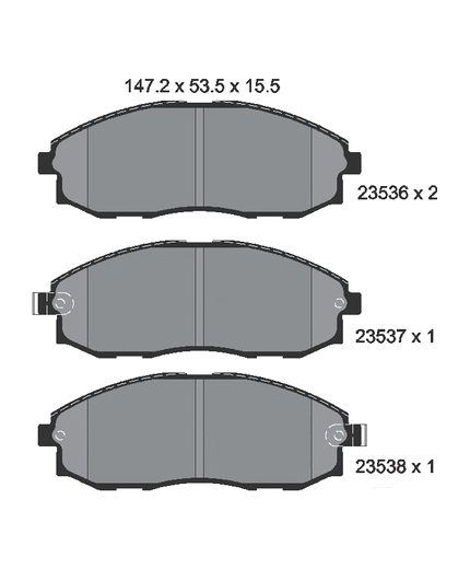 Textar Колодки дисковые