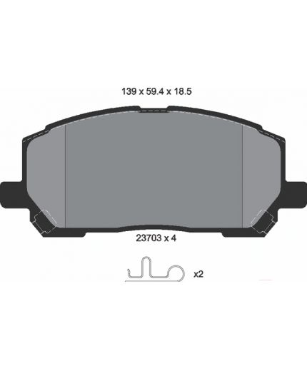 Textar Колодки дисковые Фото 2