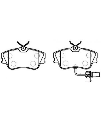HSB Колодки дисковые