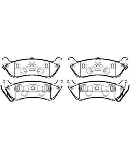 HSB Колодки дисковые