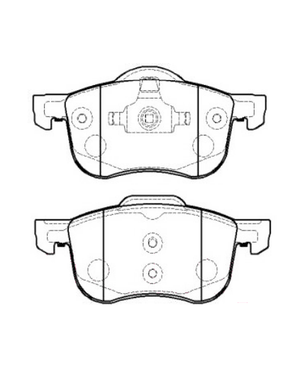 HSB Колодки дисковые передние