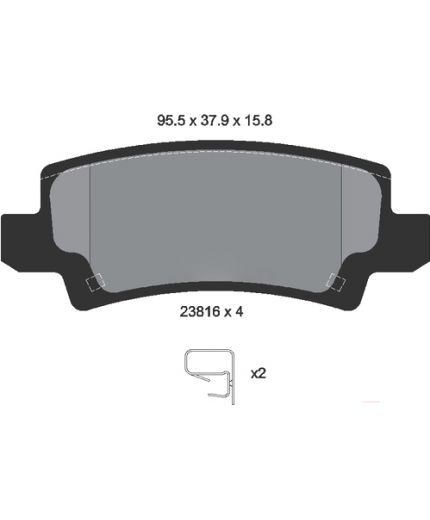 Textar Колодки дисковые Фото 2