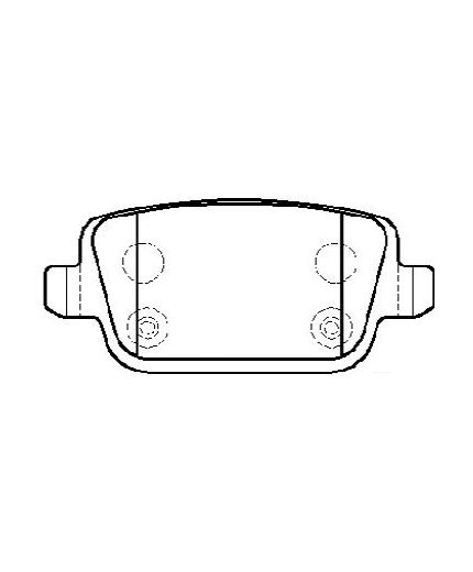 HSB Колодки дисковые задние Фото 2
