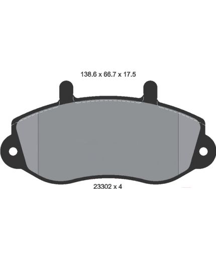 Textar Колодки дисковые передние