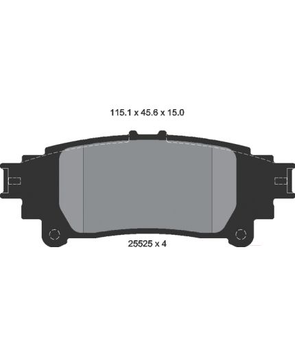 Textar Колодки дисковые