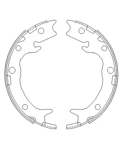 REMSA Колодки дисковые