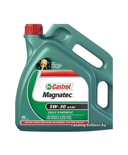 Моторное масло CASTROL Magnatec 5W-30 A3/B4 DUALOCK 4л Фото 2