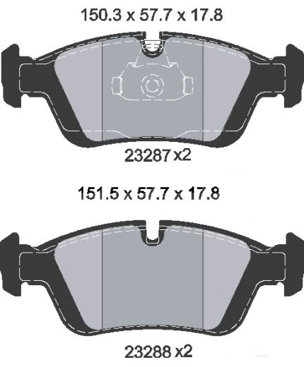 Textar Колодки дисковые передние Фото 2