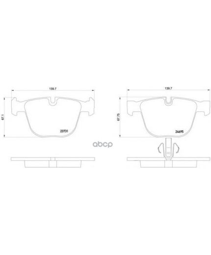 Textar Колодки дисковые задние Фото 2