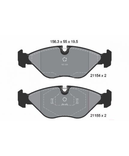 Textar Колодки дисковые передние Фото 2