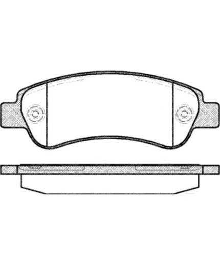Stellox Колодки дисковые задние