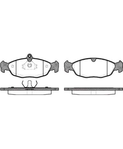 REMSA Колодки дисковые