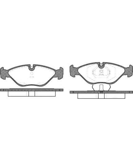 REMSA Колодки дисковые