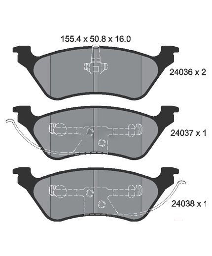 Textar Колодки дисковые