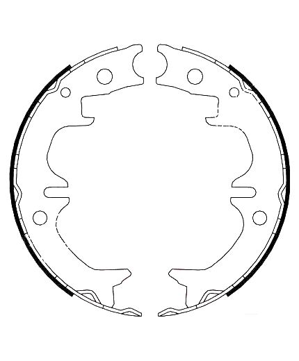 Trusting Колодки дисковые