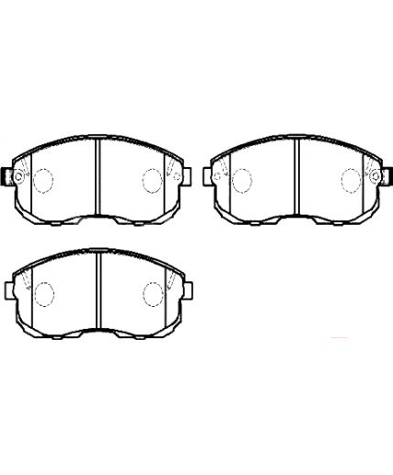HSB Колодки дисковые