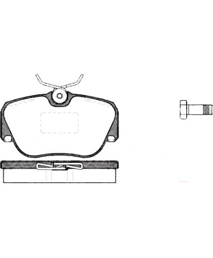 Stellox Колодки дисковые передние