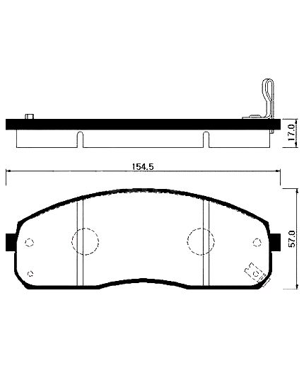 HSB Колодки дисковые