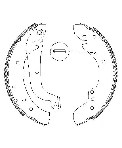 REMSA Колодки дисковые