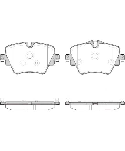 REMSA Колодки дисковые
