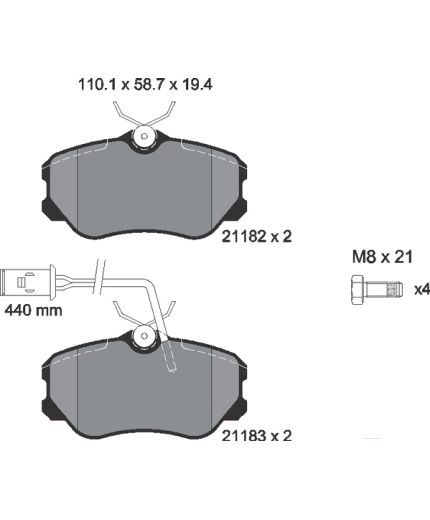 Textar Колодки дисковые Фото 2