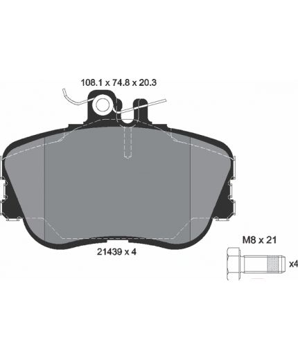 Textar Колодки дисковые Фото 2