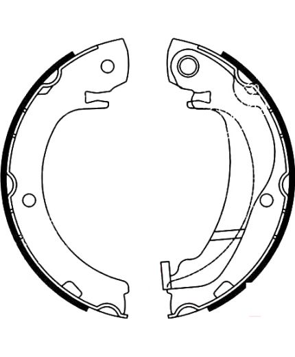 Trusting Колодки дисковые