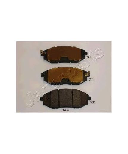 Japanparts Колодки дисковые передние