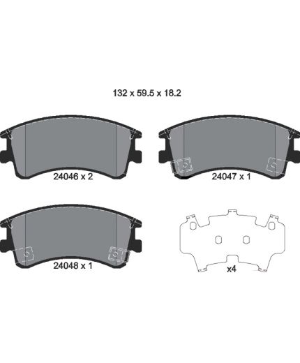 Textar Колодки дисковые передние Фото 2