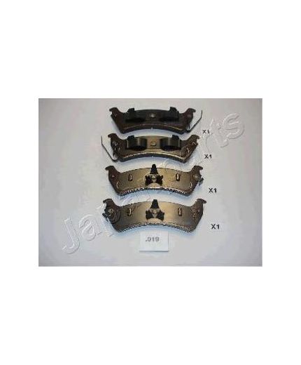 Japanparts Колодки дисковые задние