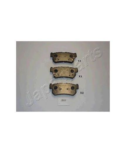 Japanparts Колодки дисковые задние