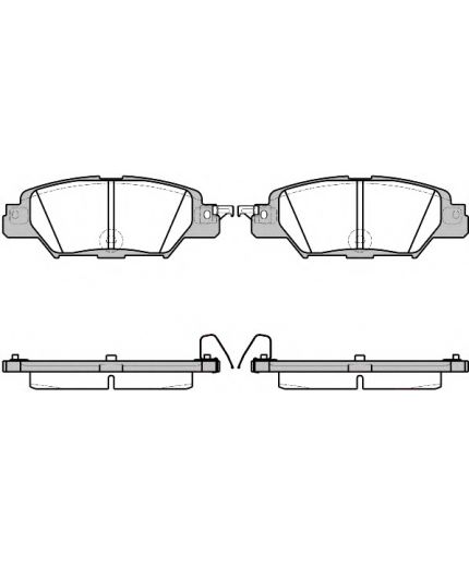 MAZDA Колодки дисковые