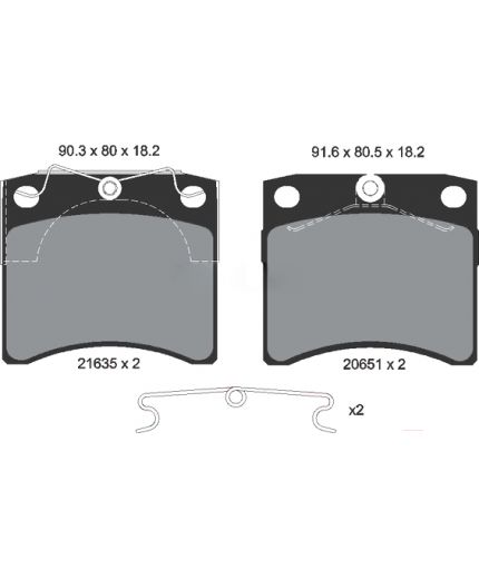 Textar Колодки дисковые Фото 2