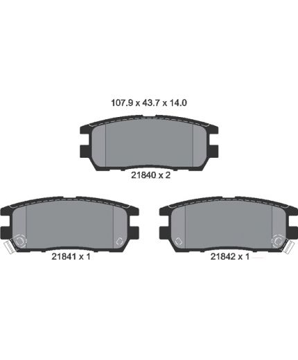 Textar Колодки дисковые Фото 2