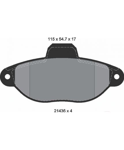 Textar Колодки дисковые передние Фото 2