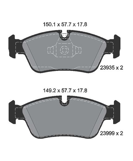 Textar Колодки дисковые Фото 2