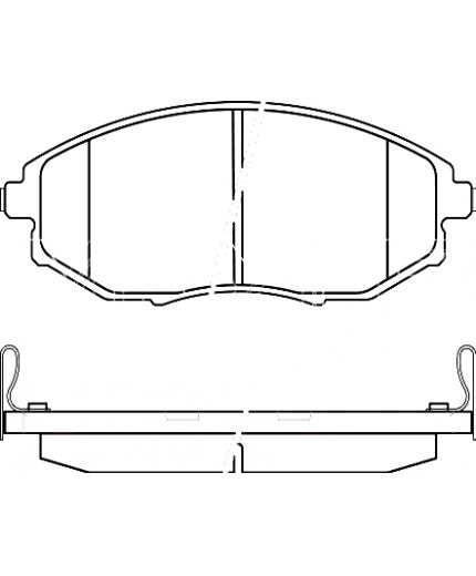 MEYLE Колодки дисковые