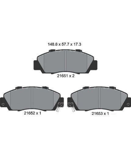 Textar Колодки дисковые передние Фото 3