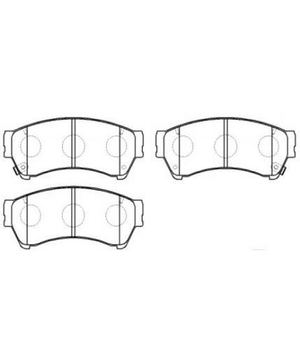 HSB Колодки дисковые передние Фото 2