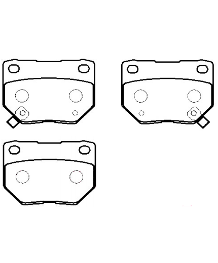 HSB Колодки дисковые